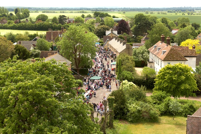 From St Mary's Church tower